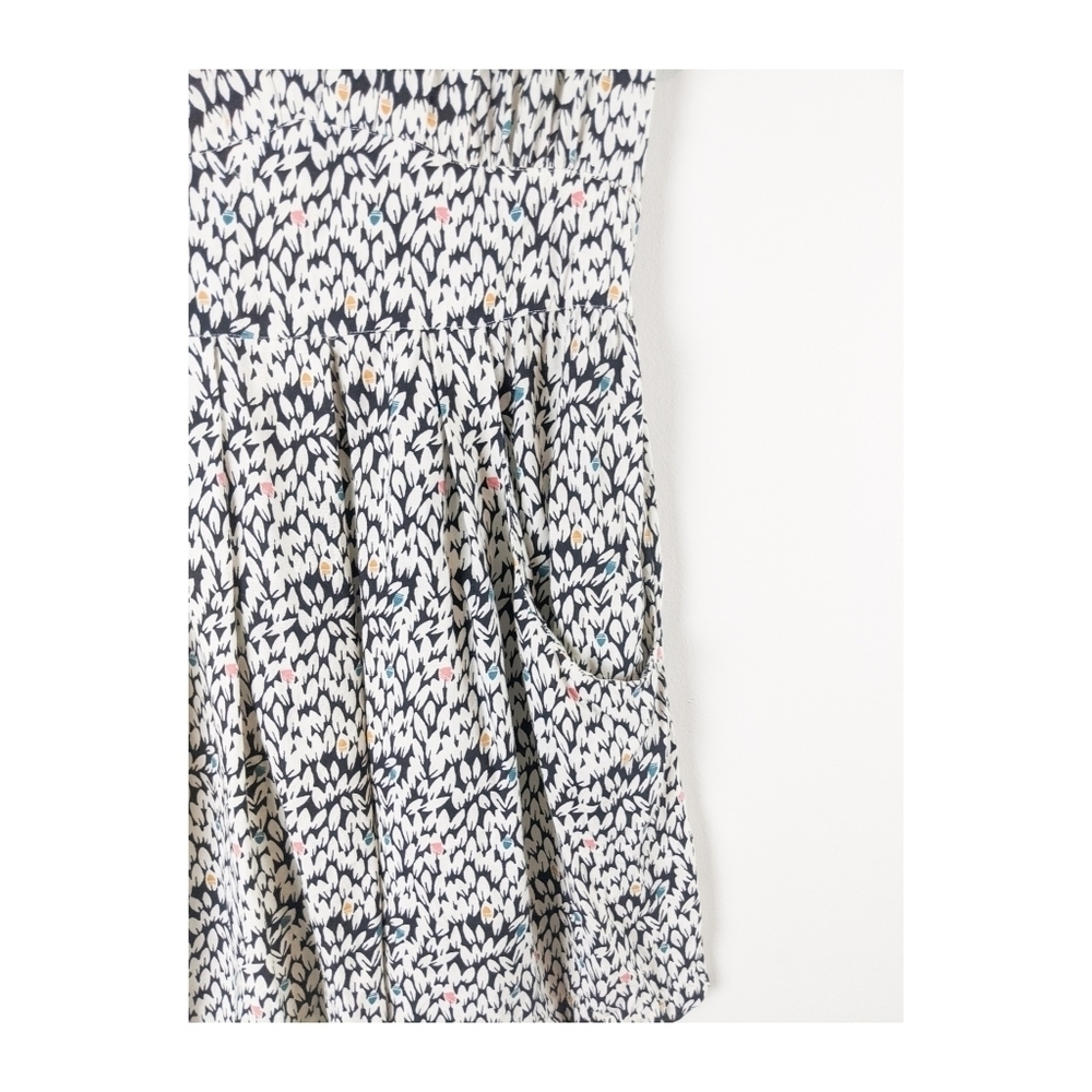 Urban Outfitters Women's Cooperative Open Back Mini Dress Women's M Black/White - Picture 3 of 7